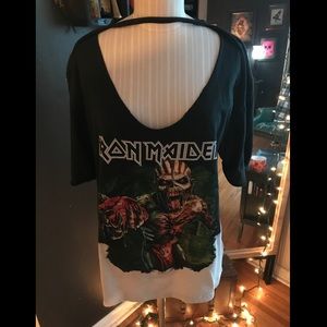 Brand New Iron Maiden Distressed Tee